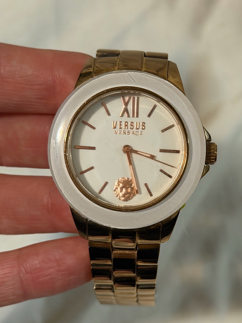 Versace Versus Rose Gold Toned Watch